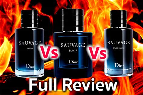 eau de parfum vs parfum dior sauvage|Dior Sauvage differences.